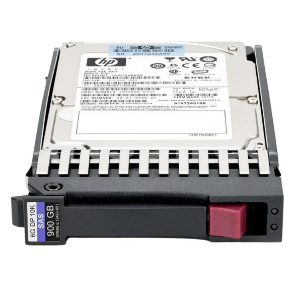 619463-001 HPE 900GB 2.5inch SFF 10000RPM 6Gbps SAS Standard Carrier Enterprise Hard Drive for ProLiant Generation1 to Generation7 Servers and Storage Arrays (Refurbished with 30 Days Warranty)