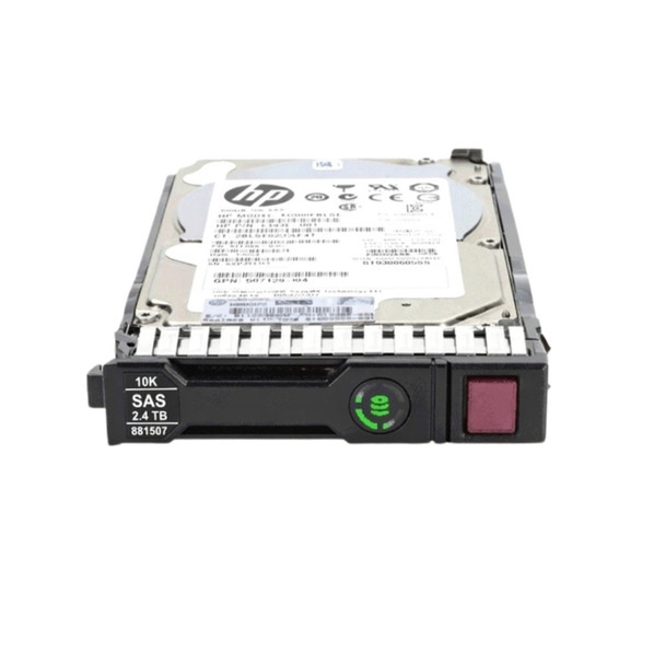 881457-H21 HPE 2.4TB 2.5inch SFF 10000RPM 12Gbps SAS 512e Digitally Signed Firmware Smart Carrier Enterprise Hard Drive for ProLiant Generation9 Generation10 Servers (New Retail Box with 3 Years Warranty)