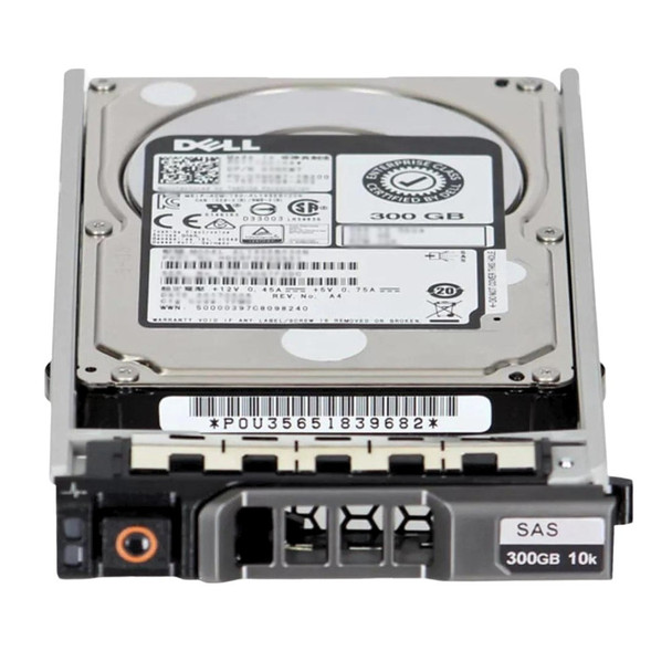 0745GC Dell 300GB 2.5inch Small Form Factor (SFF) 10000RPM 6G/S SAS 64MB Buffer Hot-Swap Enterprise Hard Drive for PowerEdge Servers (Refurbished - Grade A with 30 Days Warranty)
