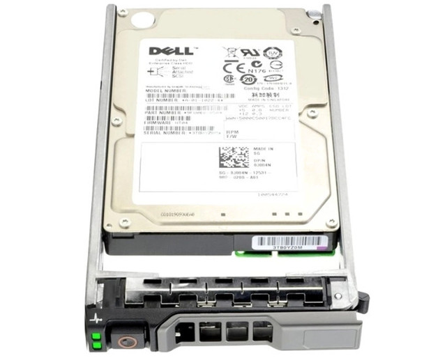 0R72NV Dell 600GB 2.5inch SFF 10KRPM 6Gbps SAS Hot-Swap Enterprise Hard Drive for PowerEdge Servers and PowerVault Storage Systems (Refurbished with 30 Days Warranty)