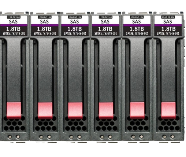 R0P86A HPE MSA 10.8TB (1.8TB x6) 2.5inch Small Form Factor (SFF) 10000RPM 12Gbps SAS 512e Enterprise Hard Drive Bundle for MSA Storage Arrays (New in Factory Sealed Box with 3 Years Warranty)