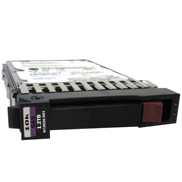 873012-B21 HPE 1.2TB 2.5inch Small Form Factor (SFF) 10000RPM 12Gbps SAS Dual Port Enterprise Hard Drive for ProLiant Generation4-Generation7 Servers (Refurbished with 30 Days Warranty)
