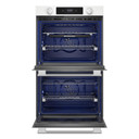 Kitchenaid® 30-inch Smart Electric Double Wall Oven with Assisted Cooking Modes - White KOED730SWH