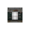 Kitchenaid® 24" Panel-Ready Undercounter Double-Drawer Refrigerator KURT524SPA