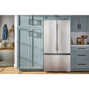 Whirlpool® 36-inch Wide True Counter Depth 3-Door French Door Refrigerator - 24 cu. ft. WRFC3036RV