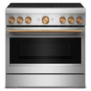 KitchenAid® 36-Inch 6-Element Induction Freestanding Commercial-Style Range with Air Fry KFIS936SSS