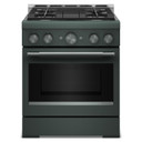 KitchenAid® 30-Inch 4 Burner Commercial-Style Gas Range with No Preheat Air Fry Mode KFGS930SJP