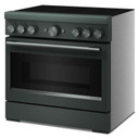 Kitchenaid® 36-Inch 6-Element Induction Freestanding Commercial-Style Range with Air Fry KFIS936SJP
