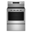 Kitchenaid® 5.3 Cu. Ft. Smart Freestanding Electric Range with Convection Cooking Modes YKFES330TPS
