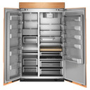 Kitchenaid® 30 Cu. Ft. 48" Built-In Panel-Ready Side-by-Side Refrigerator with Platinum Interior KBSN748TPA