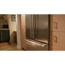 Kitchenaid® 20.8 Cu. Ft. 36" Built-In Panel-Ready French Door Bottom Mount Refrigerator with Platinum Interior KBFN536TPA