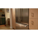 Kitchenaid® 20.8 Cu. Ft. 36" Built-In Panel-Ready French Door Bottom Mount Refrigerator with Platinum Interior KBFN536TPA