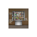 Kitchenaid® Counter-Depth French Door Refrigerator with External Water Dispenser KRFC736SPS