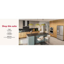 Kitchenaid® Counter-Depth French Door Refrigerator with External Water Dispenser KRFC736SPS