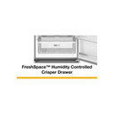 Whirlpool® 28-inch Wide Top Freezer Refrigerator with Total Coverage Cooling- 18.0 Cu. Ft. WRTX5118TZ
