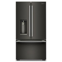 Kitchenaid® Counter-Depth French Door Refrigerator with Intelligent Auto Fill KRFC536SBE