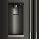 Kitchenaid® Counter-Depth French Door Refrigerator with Intelligent Auto Fill KRFC536SBE