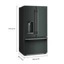 Kitchenaid® Counter-Depth French Door Refrigerator with Intelligent Auto Fill KRFC536SJP