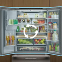 Kitchenaid® Counter-Depth French Door Refrigerator with Intelligent Auto Fill KRFC536SJP