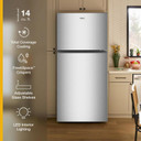 Whirlpool® 28-inch Wide Top Freezer Refrigerator with Total Coverage Cooling- 14 Cu. Ft. WRTX3314TZ