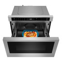 Kitchenaid® 24" Under-Counter Microwave Oven Drawer with Steam Cooking KMBD524TPS
