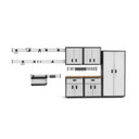 Gladiator® Ready-to-Assemble 3/4-Door Modular GearBox GAGB28KDYG