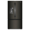 Whirlpool® 36-inch True Counter Depth 3-Door French Door Refrigerator with Nugget Ice - 23.4 cu. ft. WRFC7436TV