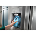 Whirlpool® 36-inch True Counter Depth 3-Door French Door Refrigerator with Nugget Ice - 23.4 cu. ft. WRFC7436TZ