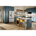 Whirlpool® 36-inch True Counter Depth 3-Door French Door Refrigerator with Nugget Ice - 23.4 cu. ft. WRFC7436TZ