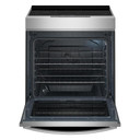 Whirlpool® 30-inch Induction Slide In Range with No Preheat Air Fry and True Convection Advanced Air Cooking Technology WSIS5030TZ