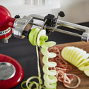 Kitchenaid® 7 Blade Spiralizer Plus with Peel, Core and Slice KSM2APC