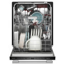 Kitchenaid® 360° Max Jets™ Third Rack Dishwasher with Stemware Shield and Stemware Clips, 44 dBA KDTS434SPS