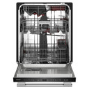Kitchenaid® 360° Max Jets™ Third Rack Dishwasher with Stemware Shield and Stemware Clips, 44 dBA KDTS434SPS