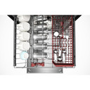 Kitchenaid® 360° Max Jets™ Third Rack Dishwasher with Stemware Shield and Stemware Clips, 44 dBA KDTS434SPS