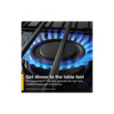 5.0 Cu. Ft. Whirlpool® Gas Range with Frozen Bake™ Technology WEG515S0LS