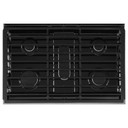 Whirlpool® 6.0 Cu. Ft. Gas Double Oven Range with Center Oval Burner WGG745S0FS
