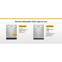 Whirlpool® Quiet Dishwasher with Boost Cycle and Pocket Handle WDP540HAMZ