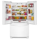 Whirlpool® 33-inch Wide French Door Refrigerator - 22 cu. ft. WRFF5333PW