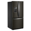 Whirlpool® 30-inch Wide French Door Refrigerator - 20 cu. ft. WRF560SEHV