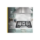 Whirlpool® 36-inch Gas Cooktop with Fifth Burner WCGK7036PS