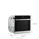 Whirlpool® 2.9 Cu. Ft. 24 Inch Convection Wall Oven YWOS52ES4MZ