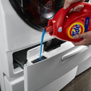 Whirlpool® 15.5" (39.4 cm) Pedestal for Front Load Washer and Dryer with Storage WFP2715HW
