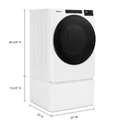 Whirlpool® 7.4 Cu. Ft. Electric Wrinkle Shield Dryer YWED5605MW