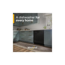 Whirlpool® Quiet Dishwasher with Boost Cycle and Pocket Handle WDP540HAMB