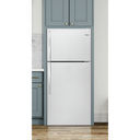 Whirlpool® 28-inch Wide Top Freezer Refrigerator - 14 cu. ft. WRT134TFDW