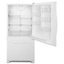 Whirlpool® 22 cu. ft. Bottom-Freezer Refrigerator with Freezer Drawer WRB322DMBW