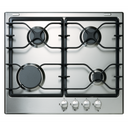 Whirlpool® 24-inch Gas Cooktop with Sealed Burners WCG52424AS