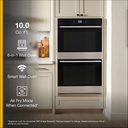 Whirlpool® 10.0 Total Cu. Ft. Double Wall Oven with Air Fry When Connected* WOED5930LZ