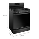 Whirlpool® 5.8 Cu. Ft. Freestanding Gas Range with Frozen Bake™ Technology WFG775H0HB