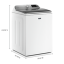 Maytag® Smart Top Load Washer with Extra Power - 5.4 cu. ft. MVW6230HW